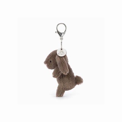 Jellycat Bashful Bunny Truffle Bag Charm Australia | 547109FVD